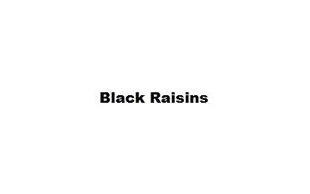 Nuts Ville Black Raisins    Pack  250 grams
